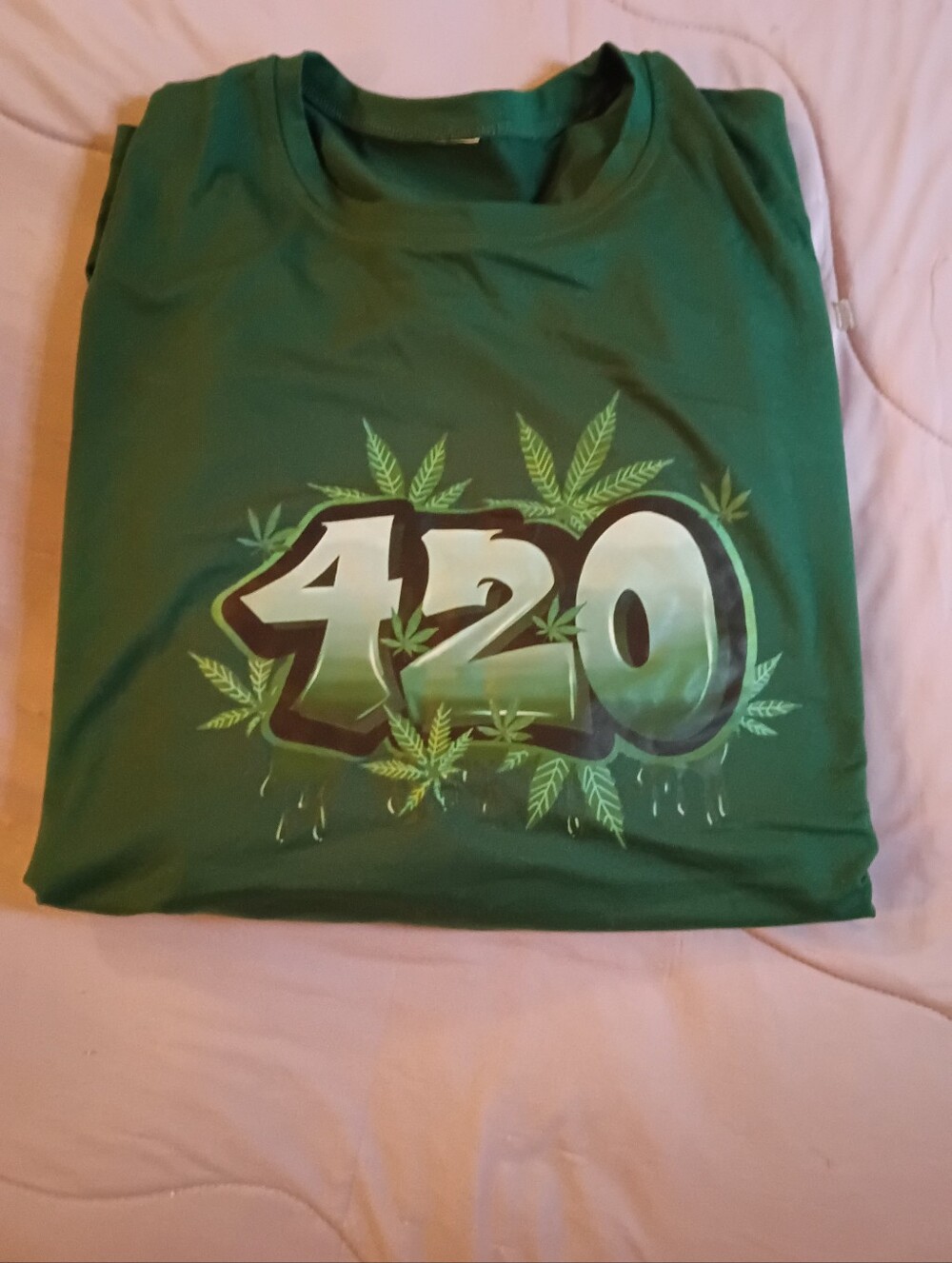420 Shirt Olive Green. NWoT